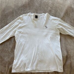 OvO White Long Sleeve Shirt
